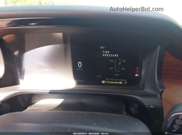 5LM5J7XC7NGL02677 2022 LINCOLN AVIATOR White Вид задніх сидінь