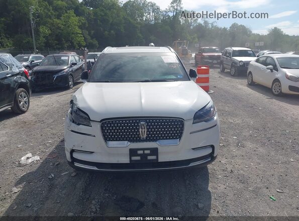 5LM5J7XC7NGL02677 2022 LINCOLN AVIATOR White Вид щитка приладів