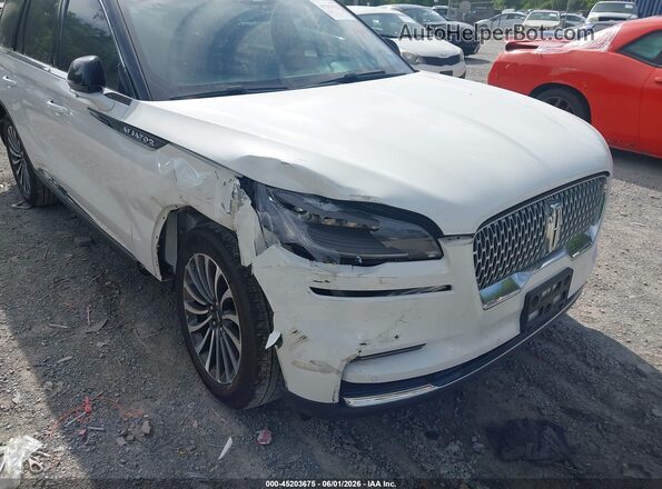 5LM5J7XC7NGL02677 2022 LINCOLN AVIATOR White Вид спереду