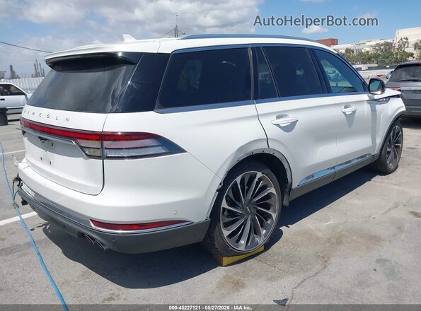 5LM5J7XC8MGL11984 2021 LINCOLN AVIATOR White Հետևի աջ