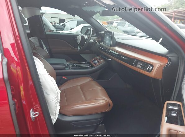 5LM5J7XCXLGL37243 2020 LINCOLN AVIATOR Red Սալոնի դիմացի տեսք