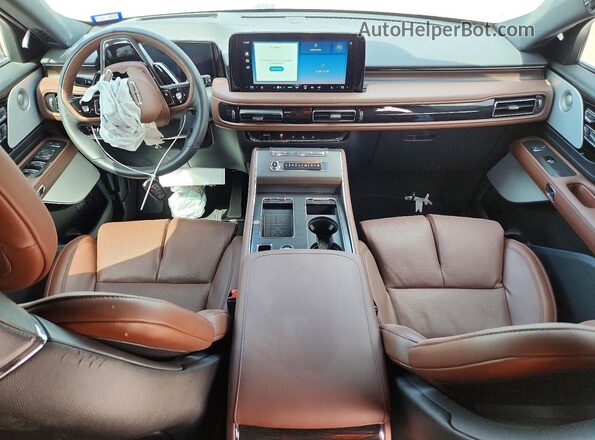 5LM5J7XCXTGL02993 2026 LINCOLN AVIATOR White წინა პანელის ხედი