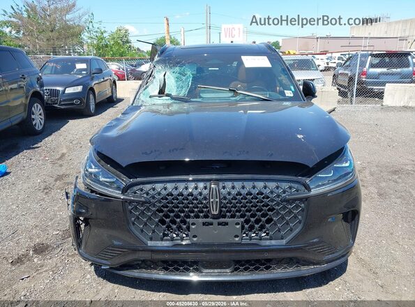 5LM5J9XC2SGL04487 2025 LINCOLN AVIATOR Black Вид панелі приладів