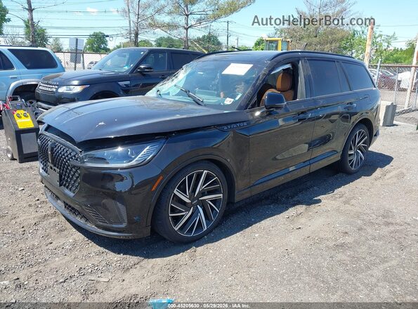 5LM5J9XC2SGL04487 2025 LINCOLN AVIATOR Black Передня ліва чверть