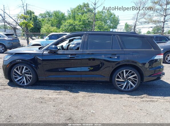 5LM5J9XC2SGL04487 2025 LINCOLN AVIATOR Black Вид задньої частини салону
