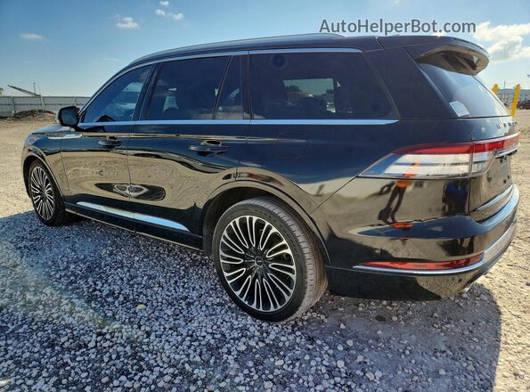 5LM5J9XC8MGL01662 2021 LINCOLN AVIATOR Black Tył lewy