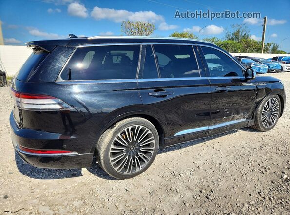 5LM5J9XC8MGL01662 2021 LINCOLN AVIATOR Black Tył prawy