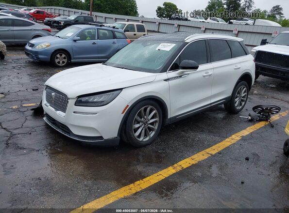 5LMCJ1C92NUL14722 2022 LINCOLN CORSAIR White Przód lewy