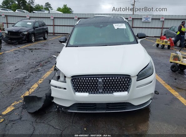5LMCJ1C92NUL14722 2022 LINCOLN CORSAIR White Widok wnętrza z tyłu