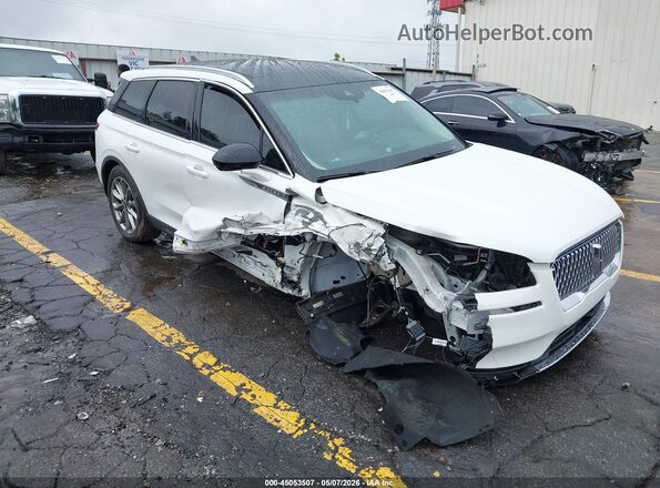 5LMCJ1C92NUL14722 2022 LINCOLN CORSAIR White Widok z przodu