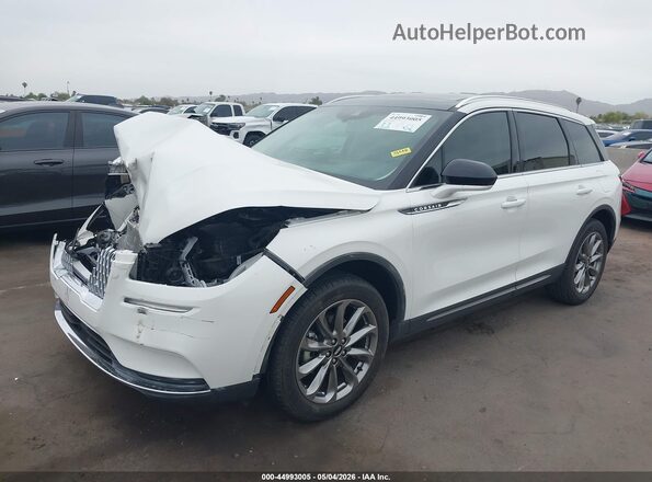 5LMCJ1C93LUL29078 2020 LINCOLN CORSAIR White Vista tres cuartos delantera izquierda