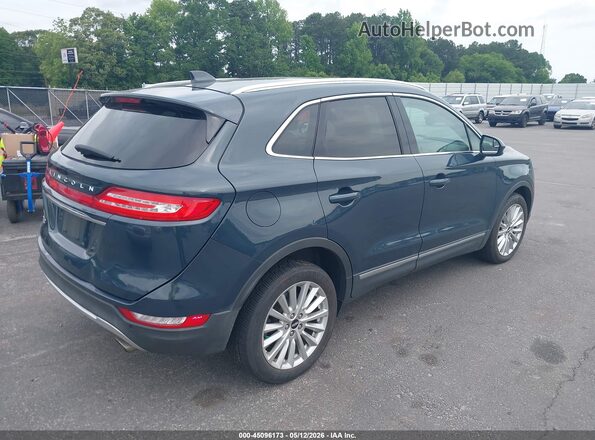 5LMCJ1C97KUL33830 2019 LINCOLN MKC Teal Задня права чверть