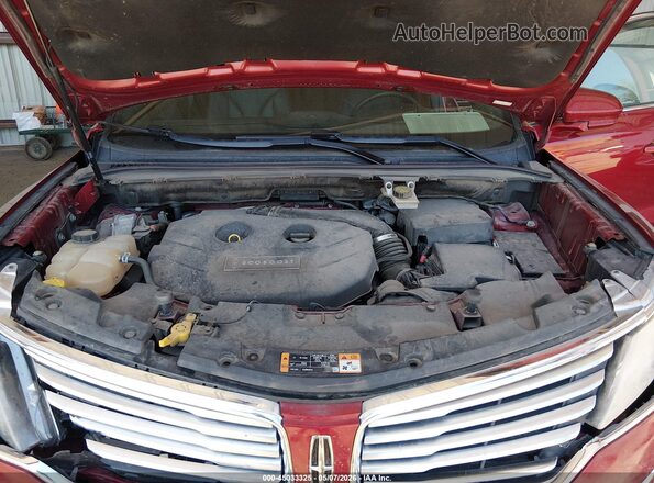 5LMCJ1C99GUJ24175 2016 LINCOLN MKC Красный Вид сзади