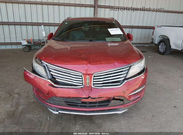 5LMCJ1C99GUJ24175 2016 LINCOLN MKC Красный Вид щитка приборов