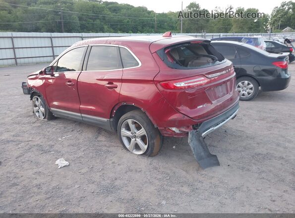 5LMCJ1C99HUL71665 2017 LINCOLN MKC Красный Задняя левая четверть
