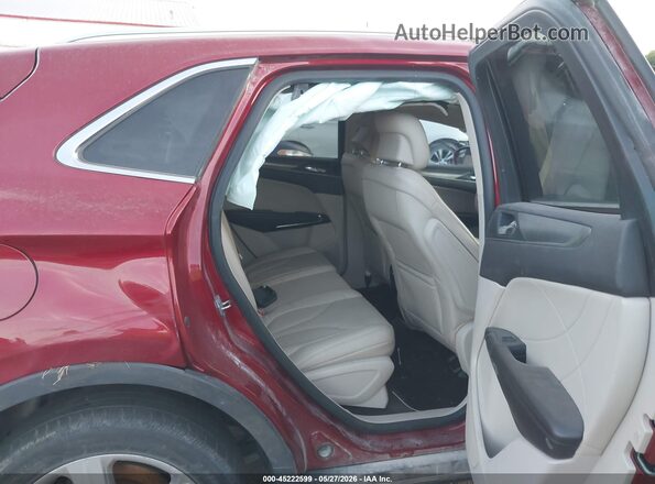 5LMCJ1C99HUL71665 2017 LINCOLN MKC Красный Вид наклейки с VIN-кодом