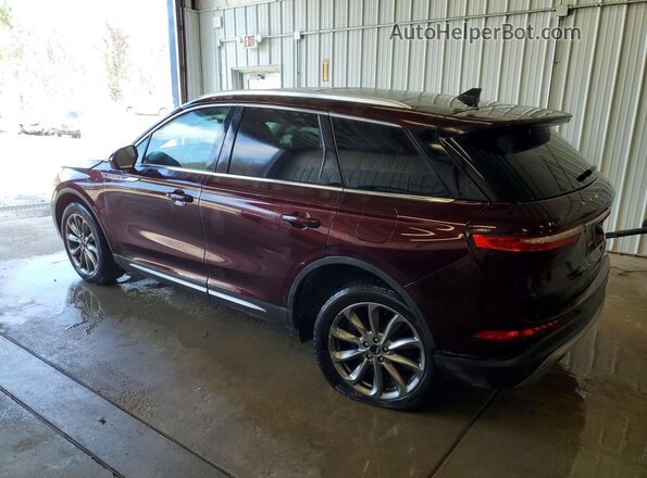 5LMCJ1D98LUL09956 2020 LINCOLN CORSAIR Burgundy Rear left
