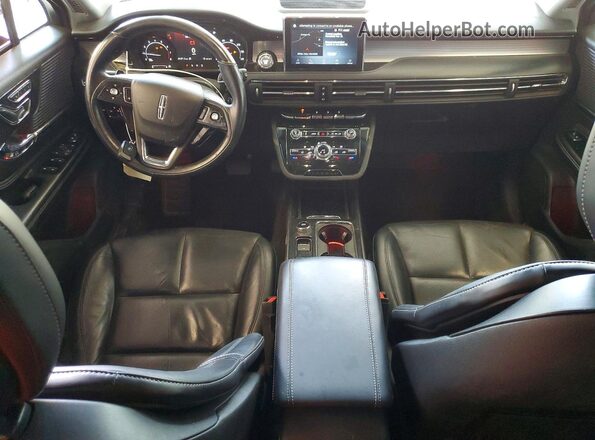 5LMCJ1D98LUL09956 2020 LINCOLN CORSAIR Burgundy Dashboard view