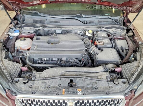 5LMCJ1D98LUL09956 2020 LINCOLN CORSAIR Burgundy Engine compartment view