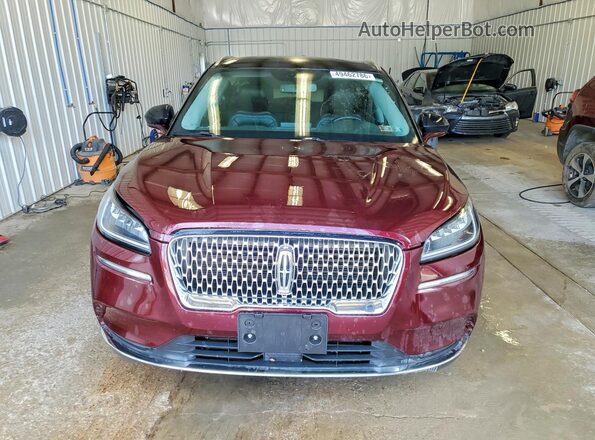 5LMCJ1D98LUL09956 2020 LINCOLN CORSAIR Burgundy Front view
