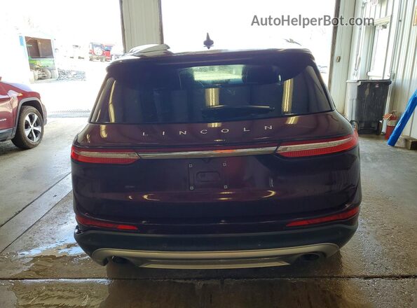 5LMCJ1D98LUL09956 2020 LINCOLN CORSAIR Burgundy Rear view