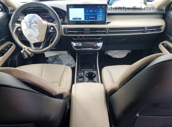 5LMCJ1DA8SUL07892 2025 LINCOLN CORSAIR White Առջևի վահանակի տեսք