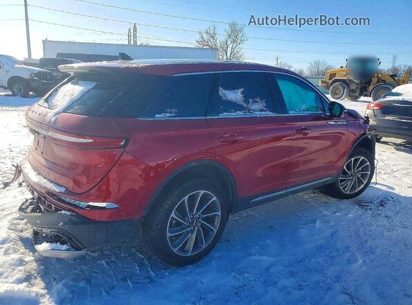 5LMCJ1DA9RUL08656 2024 LINCOLN TOWNHOUSE CORSAIR Red Rear right