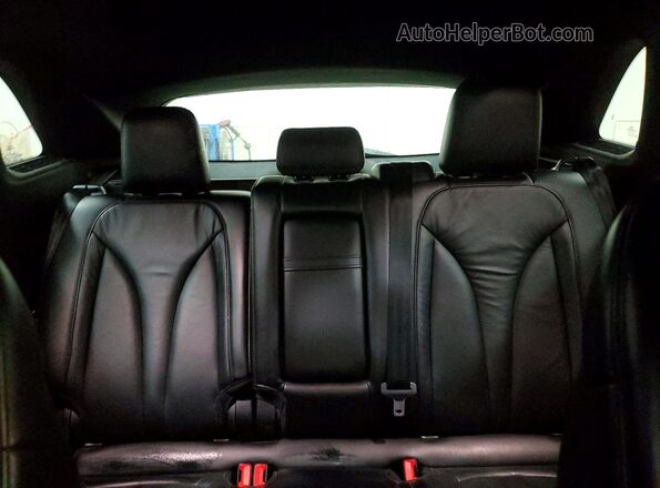 5LMCJ2C90JUL00589 2018 LINCOLN MKC Black უკანა სავარძლების ხედი
