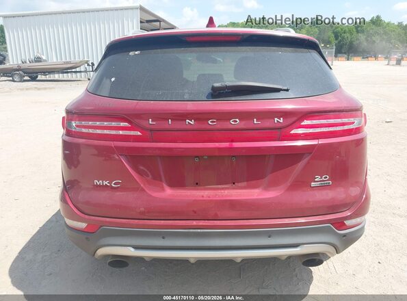 5LMCJ2C95GUJ27905 2016 LINCOLN MKC Red 