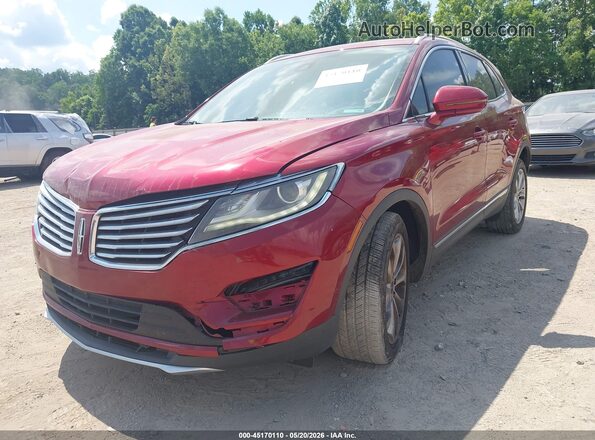 5LMCJ2C95GUJ27905 2016 LINCOLN MKC Red Передня ліва чверть