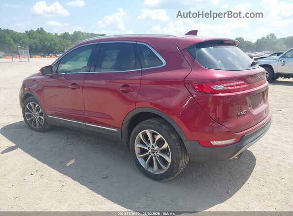 5LMCJ2C95GUJ27905 2016 LINCOLN MKC Red Задня ліва чверть