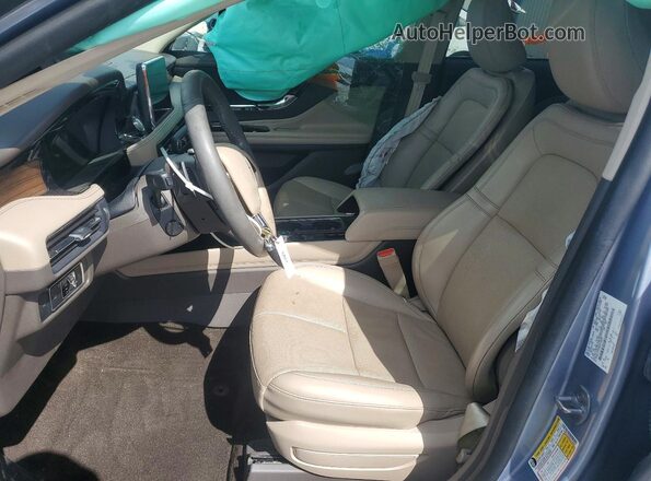 5LMCJ2C95NUL09889 2022 LINCOLN CORSAIR Silver Вид салону спереду