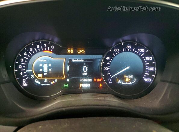 5LMCJ2C96KUL39799 2019 LINCOLN MKC Gray Instrument cluster view
