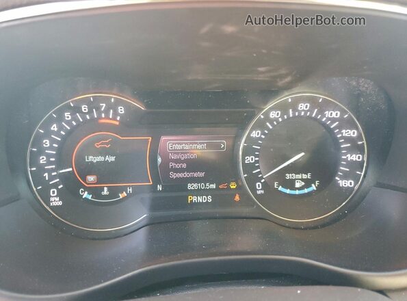 5LMCJ2D90KUL20549 2019 LINCOLN MKC Red Вид щитка приладів