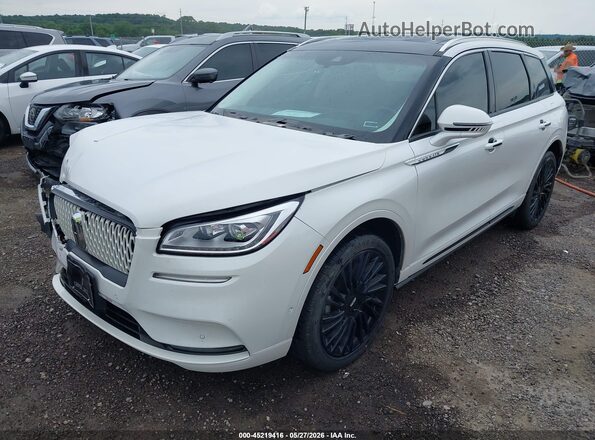 5LMCJ2D9XMUL03583 2021 LINCOLN CORSAIR White Առջևի ձախ երեք քառորդ տեսարան