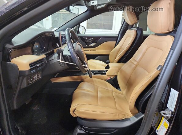 5LMCJ2DH2LUL08105 2020 LINCOLN CORSAIR Black წინა სალონის ხედი