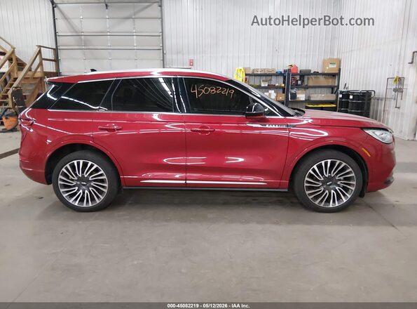 5LMCJ2DH8MUL08420 2021 LINCOLN CORSAIR Red Սալոնի 360 աստիճան տեսք
