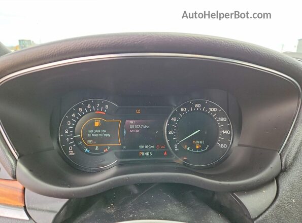 5LMCJ3C91JUL14264 2018 LINCOLN MKC Blue Instrument cluster view
