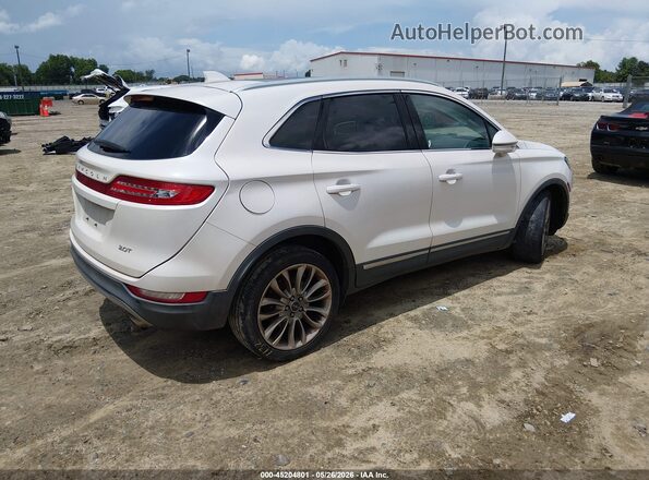 5LMCJ3C93HUL72077 2017 LINCOLN MKC Yellow Задня права чверть
