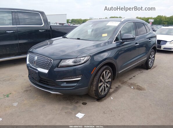 5LMCJ3C93KUL26224 2019 LINCOLN MKC Blue Front left