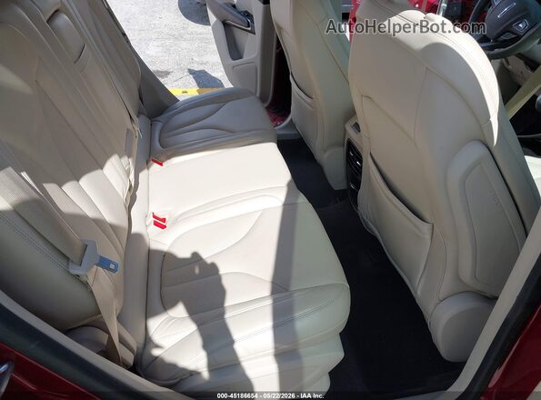 5LMCJ3C97JUL17752 2018 LINCOLN MKC Red Widok naklejki z numerem VIN