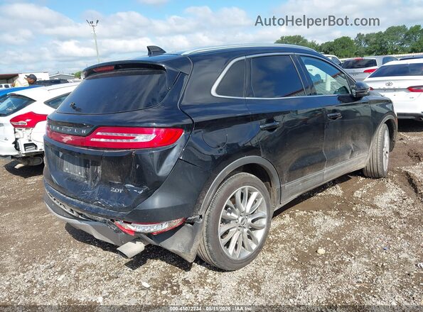 5LMCJ3C99HUL56336 2017 LINCOLN MKC Black Задня права чверть