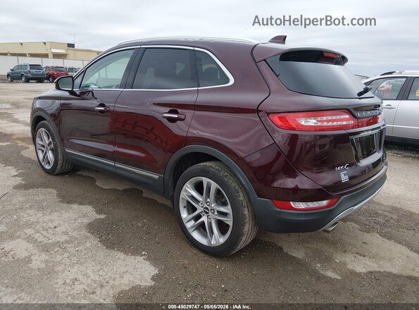 5LMCJ3D90KUL25675 2019 LINCOLN MKC Burgundy 