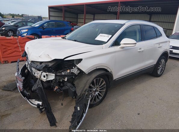 5LMCJ3D92JUL13624 2018 LINCOLN MKC Белый Передняя левая четверть