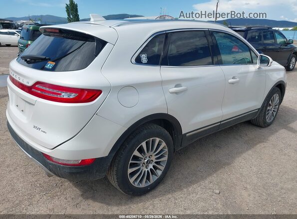 5LMCJ3D95HUL62858 2017 LINCOLN MKC White უკანა მარჯვენა
