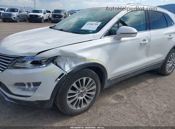 5LMCJ3D95HUL62858 2017 LINCOLN MKC White წინა ხედი
