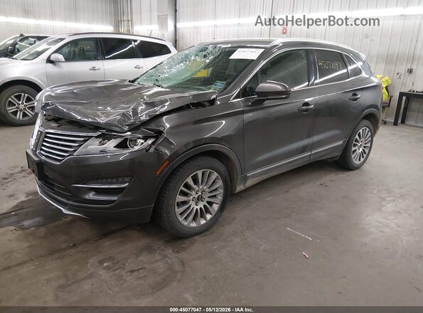 5LMCJ3D98HUL00306 2017 LINCOLN MKC Gray Передня ліва чверть