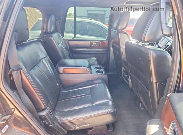 5LMJJ2HT3GEL09429 2016 LINCOLN NAVIGATOR Black Вид задньої частини салону