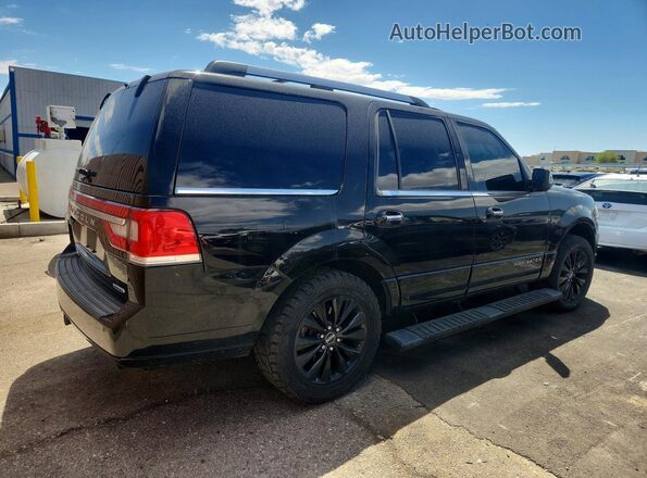 5LMJJ2HT3GEL09429 2016 LINCOLN NAVIGATOR Black Задня права чверть