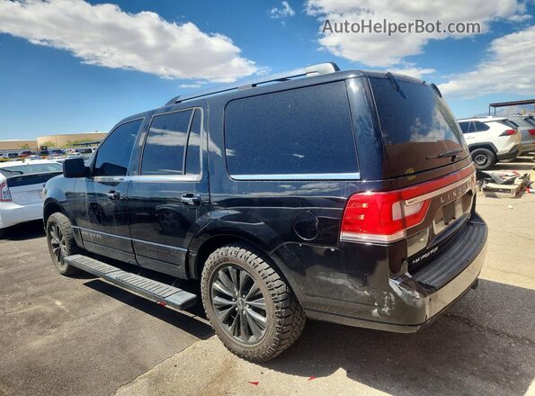 5LMJJ2HT3GEL09429 2016 LINCOLN NAVIGATOR Black Задня ліва чверть